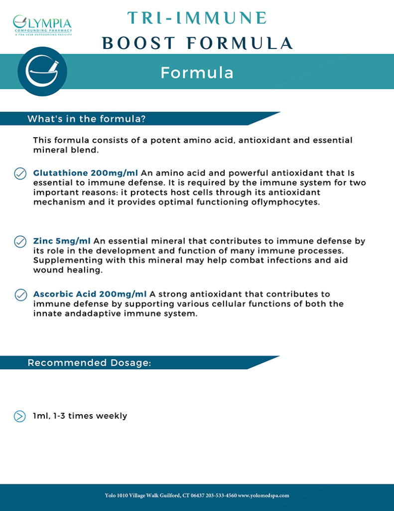 Tri-Immune Boost Formula| Patient Product Info | Rasmussen, Nikki ...